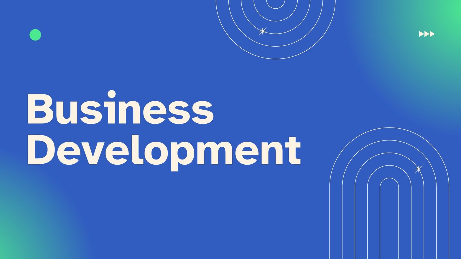 Business Development